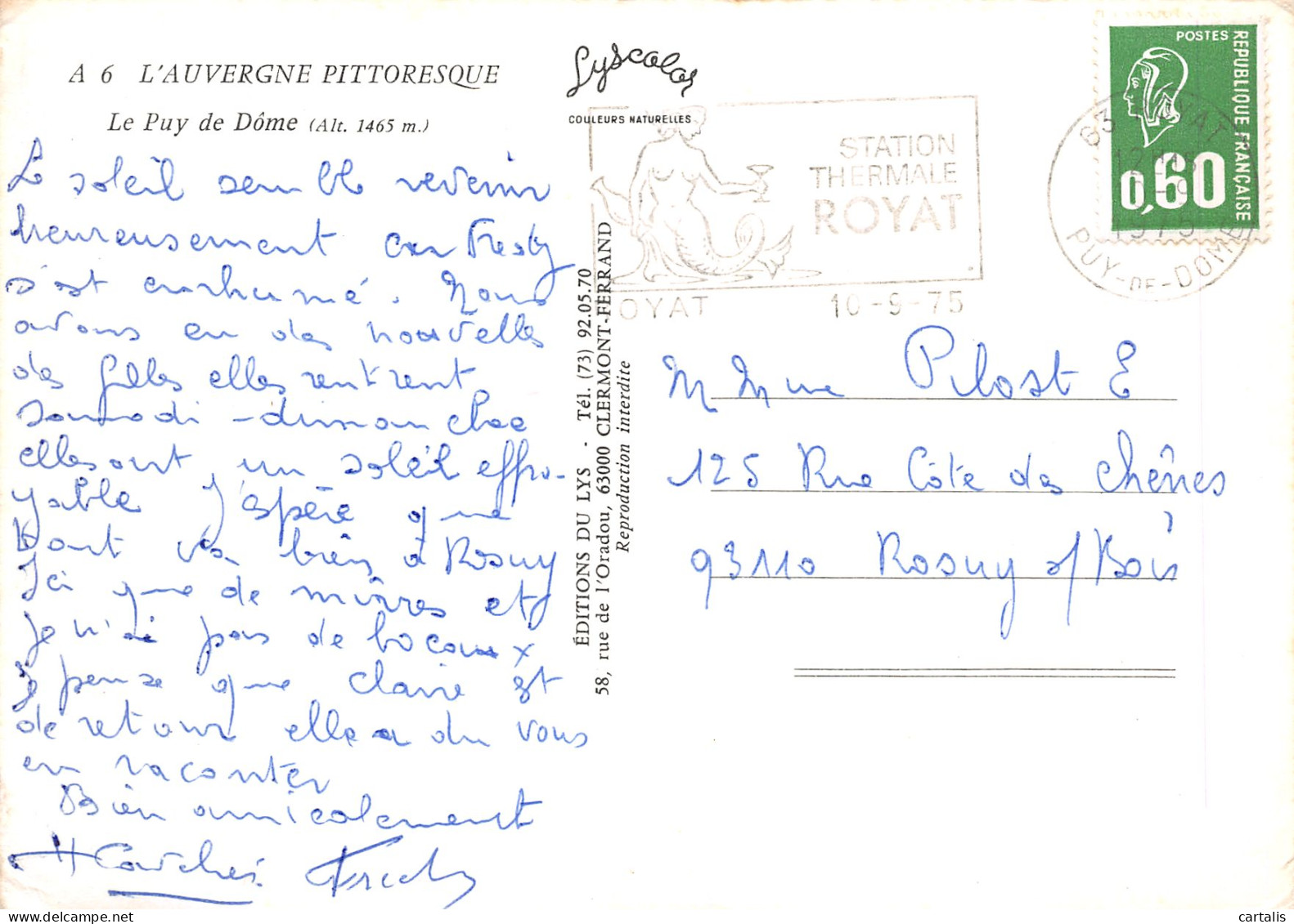 63-LE PUY DE DOME-N°3829-D/0375 - Other & Unclassified