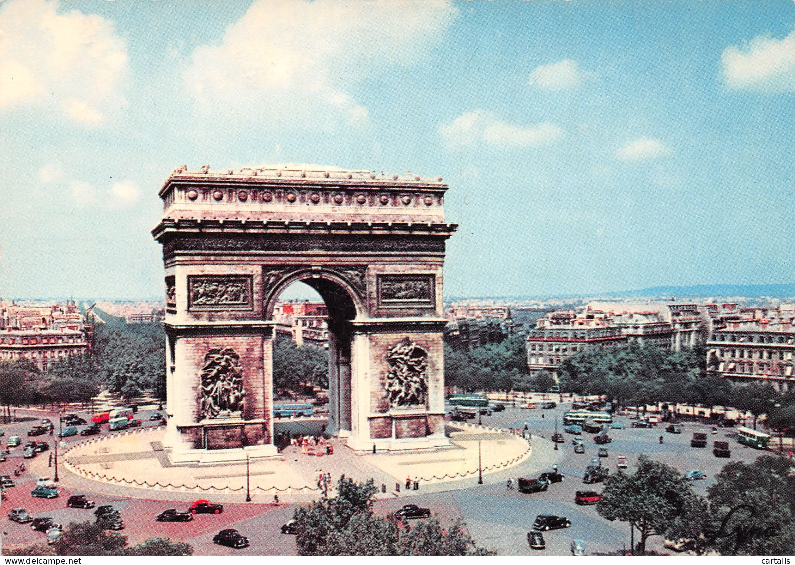 75-PARIS L ARC DE TRIOMPHE-N°3829-D/0321 - Otros & Sin Clasificación