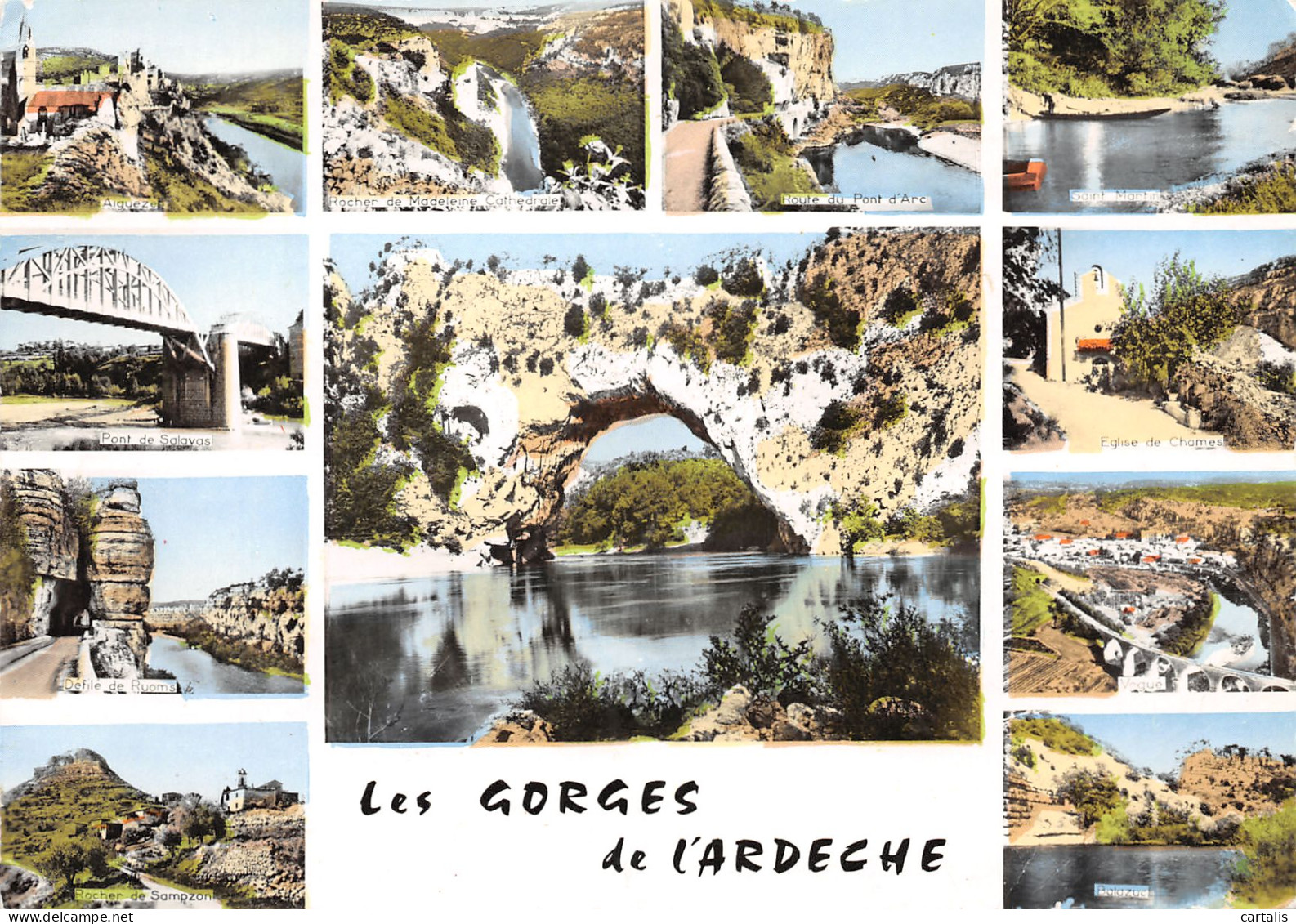 07-GORGES DE L ARDECHE-N°3829-D/0309 - Other & Unclassified