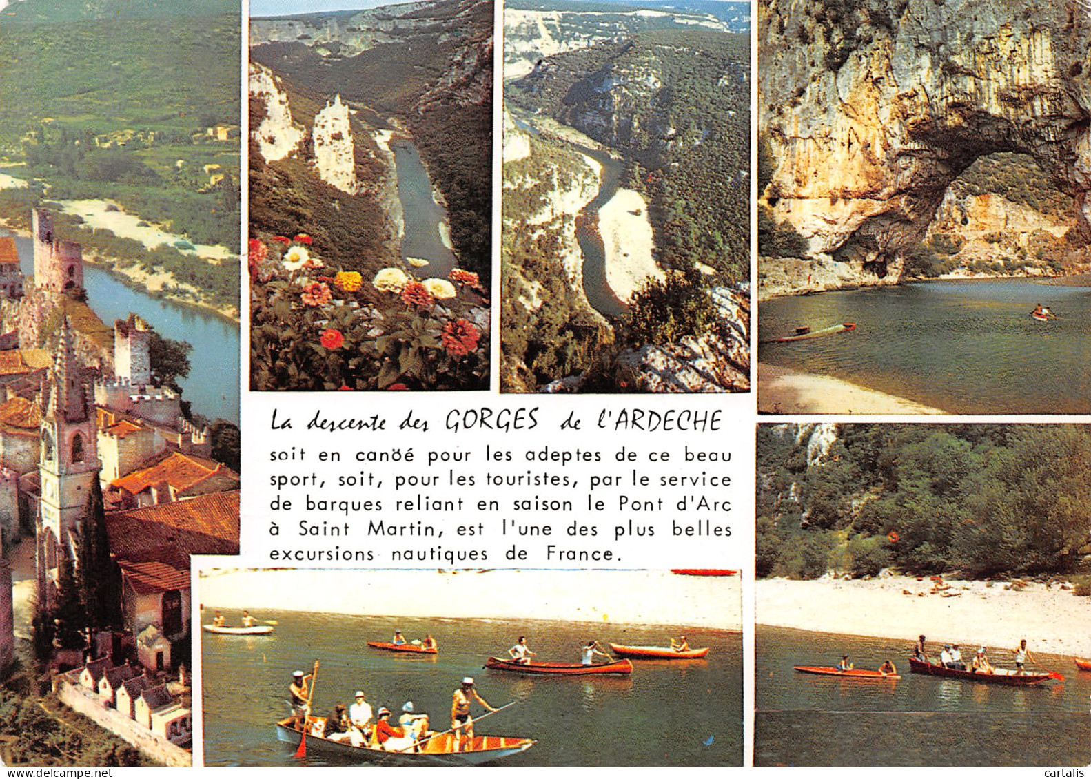 07-GORGES DE L ARDECHE-N°3829-D/0307 - Sonstige & Ohne Zuordnung