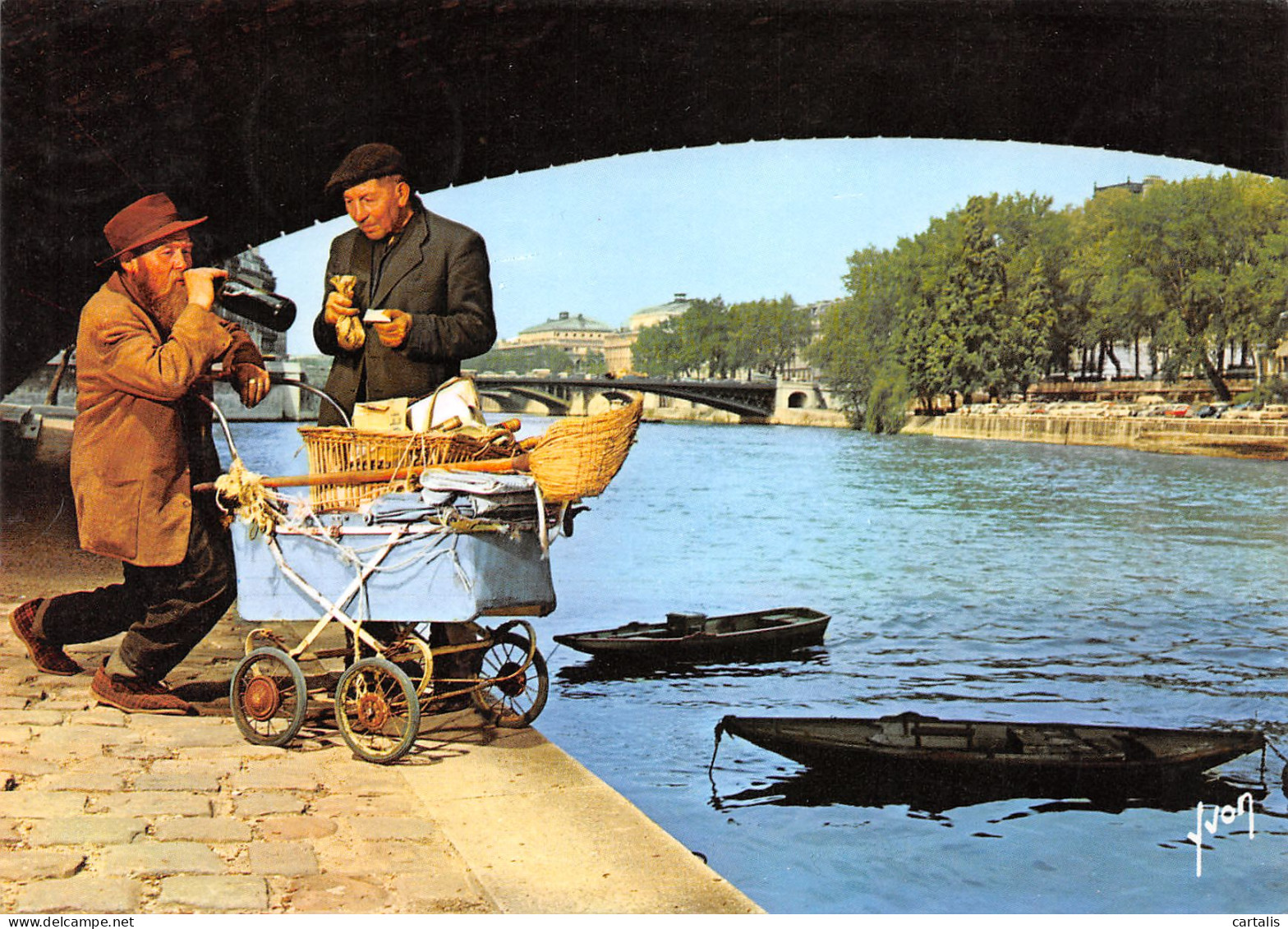 75-PARIS LA SEINE-N°3829-D/0277 - Otros & Sin Clasificación