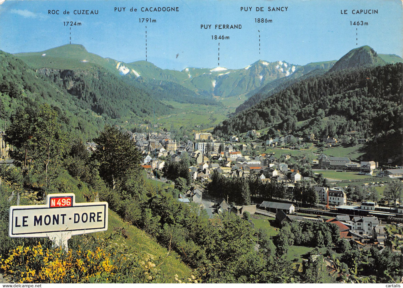 63-LE MONT DORE-N°3830-D/0177 - Le Mont Dore