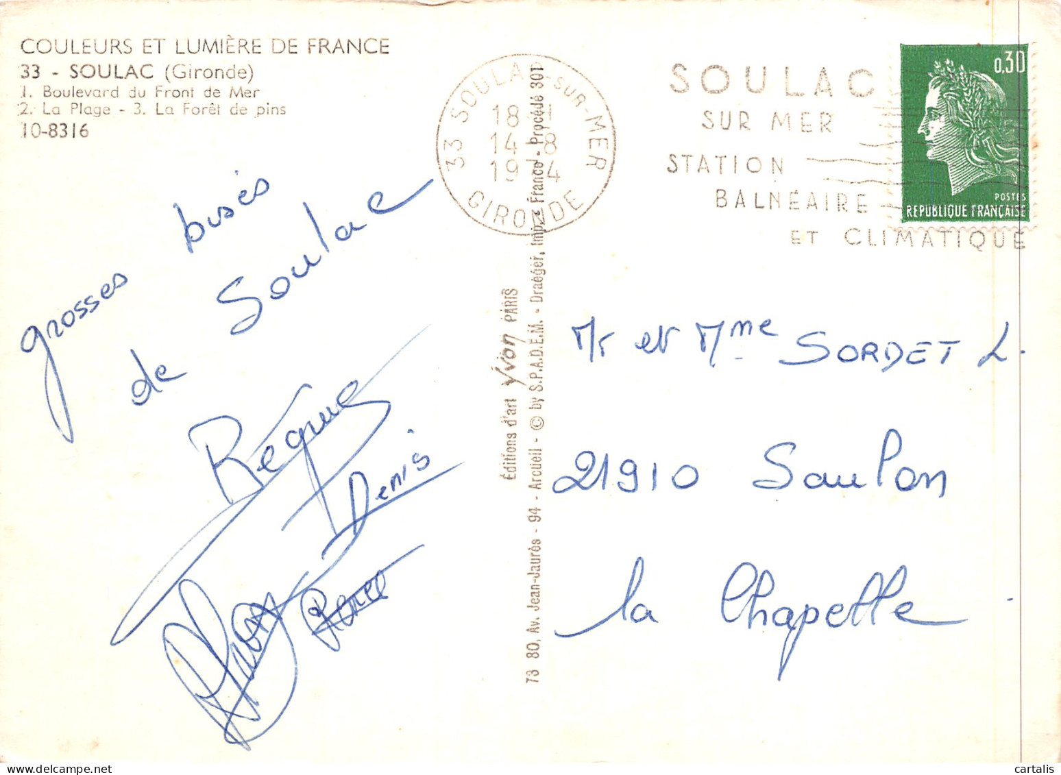 33-SOULAC-N°3830-D/0161 - Soulac-sur-Mer