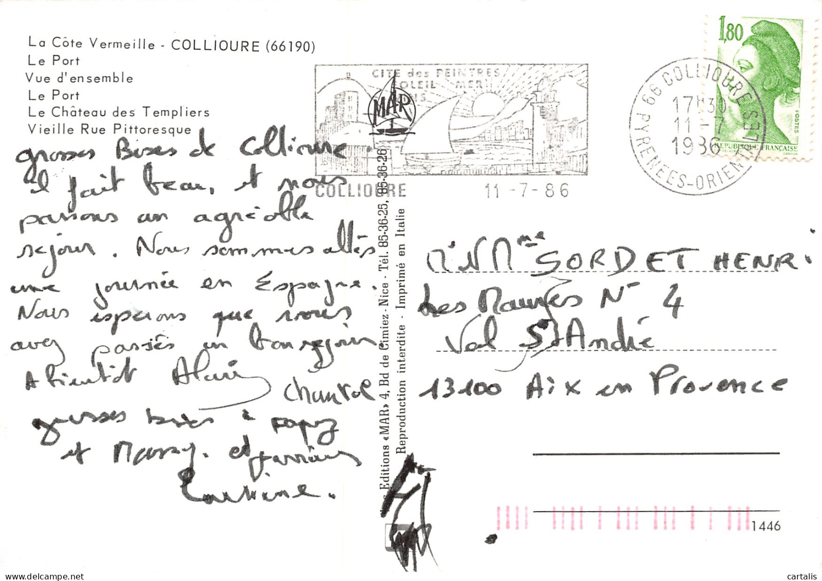 66-COLLIOURE-N°3830-D/0149 - Collioure