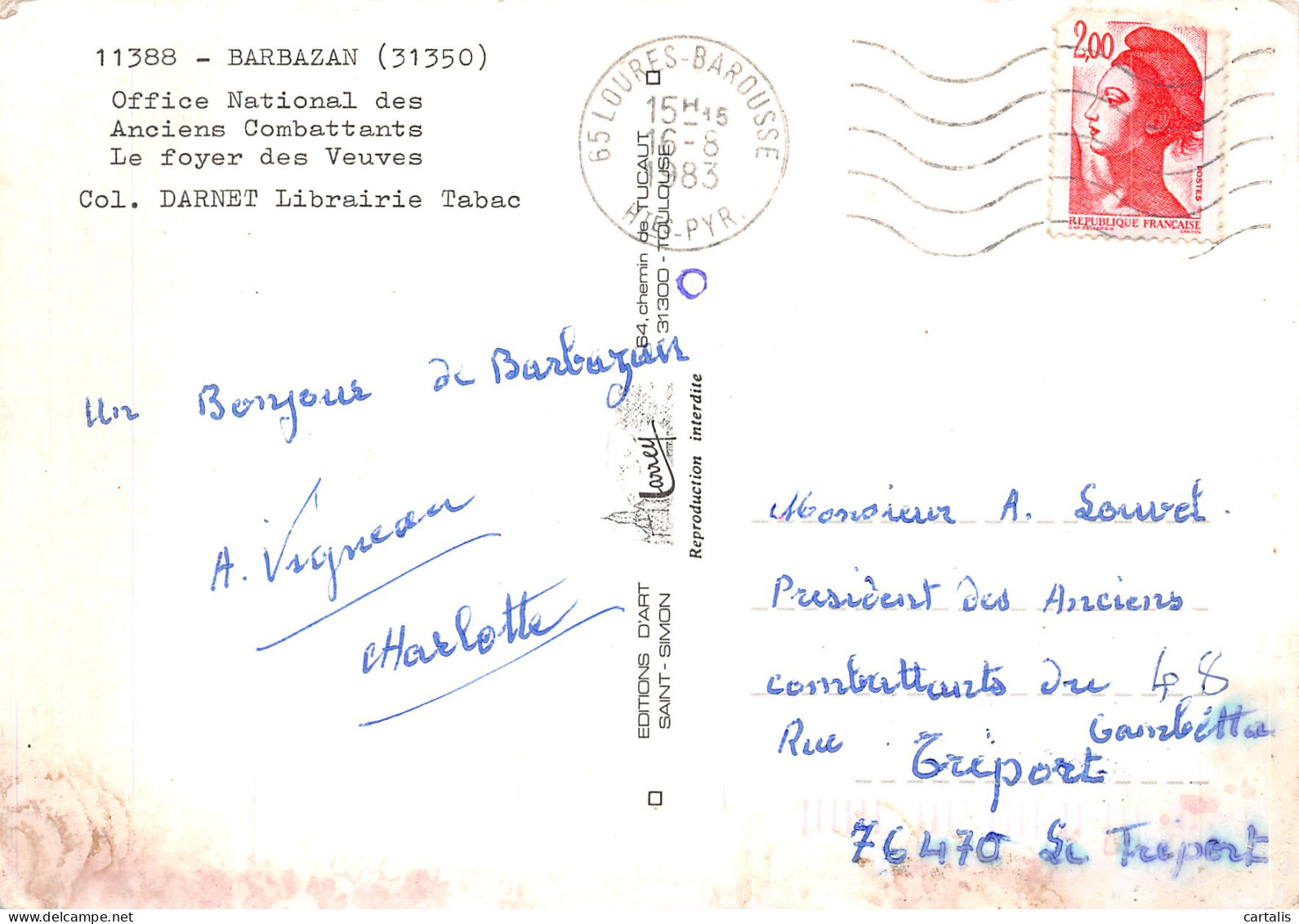 31-BARBAZAN-N°3830-D/0047 - Barbazan