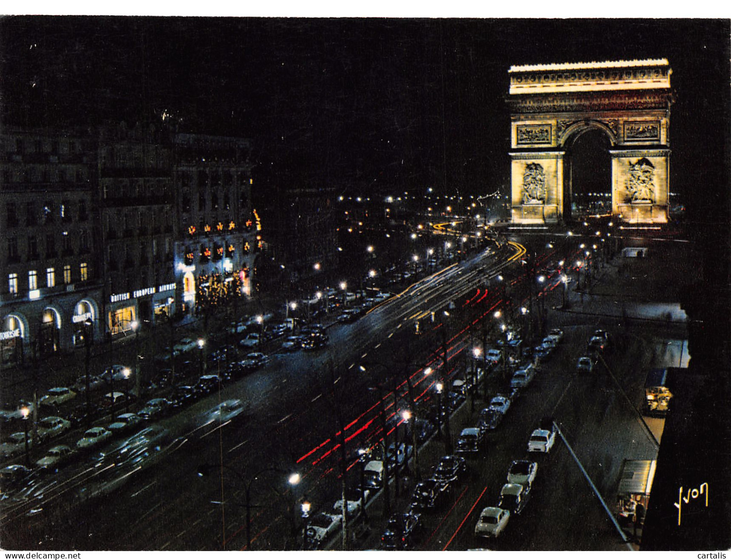 75-PARIS L ARC DE TRIOMPHE-N°3830-C/0305 - Andere & Zonder Classificatie