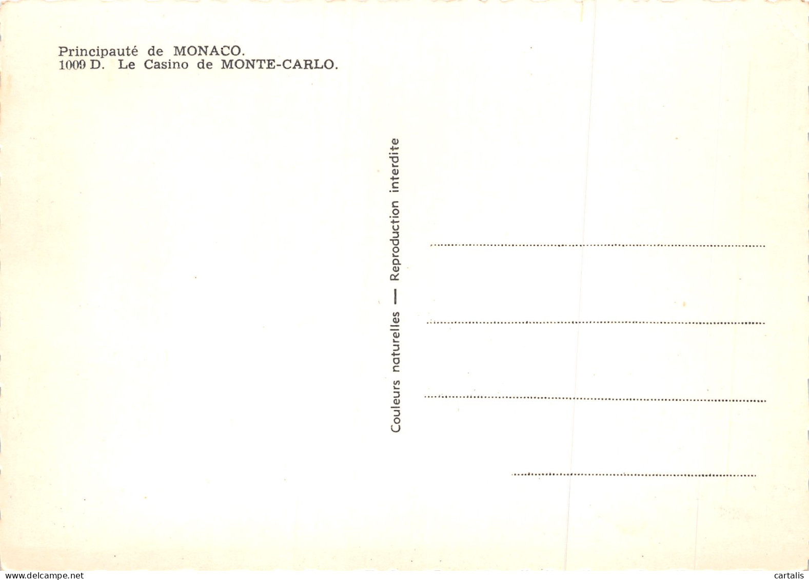 06-MONACO-N°3830-C/0243 - Other & Unclassified