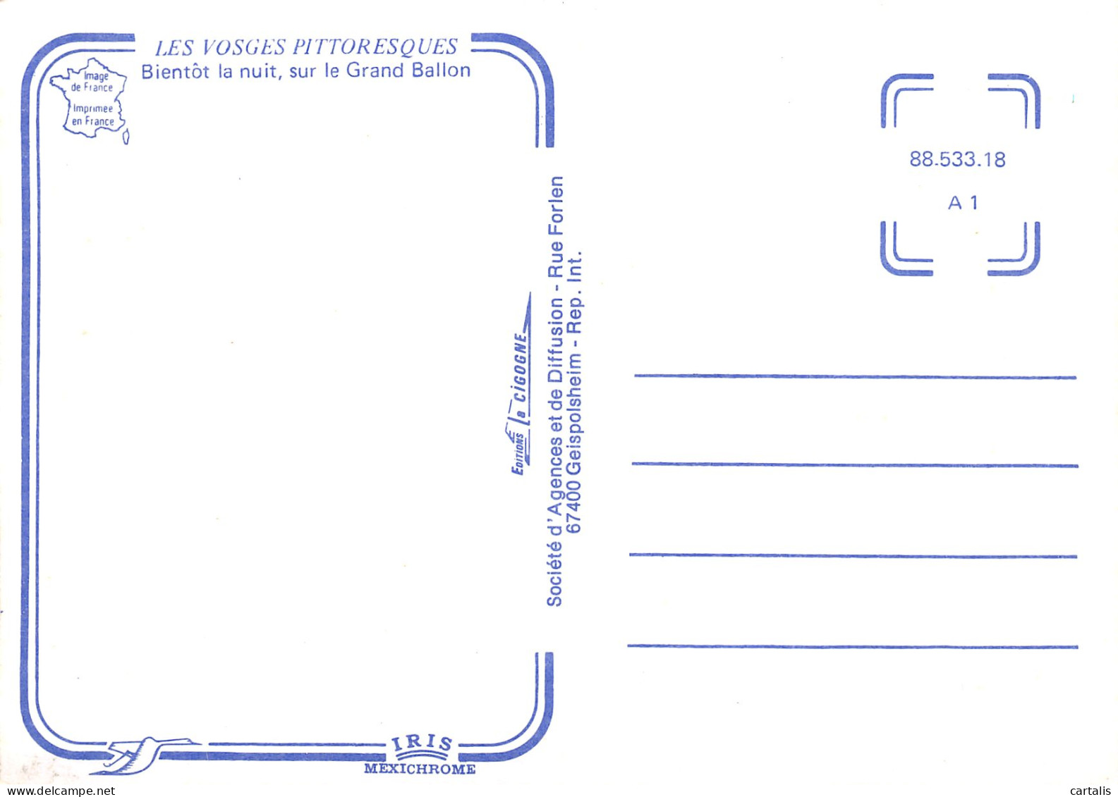 68-LE GRAND BALLON-N°3830-C/0161 - Other & Unclassified