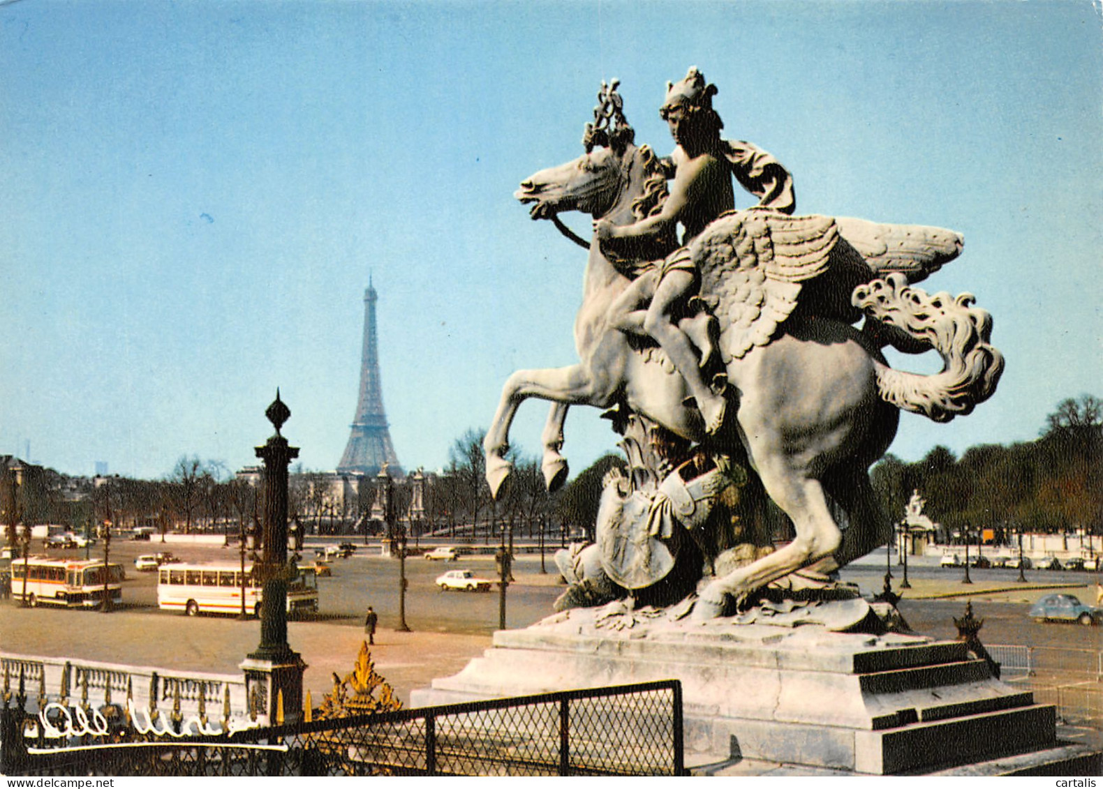 75-PARIS PLACE DE LA CONCORDE-N°3830-C/0167 - Sonstige & Ohne Zuordnung