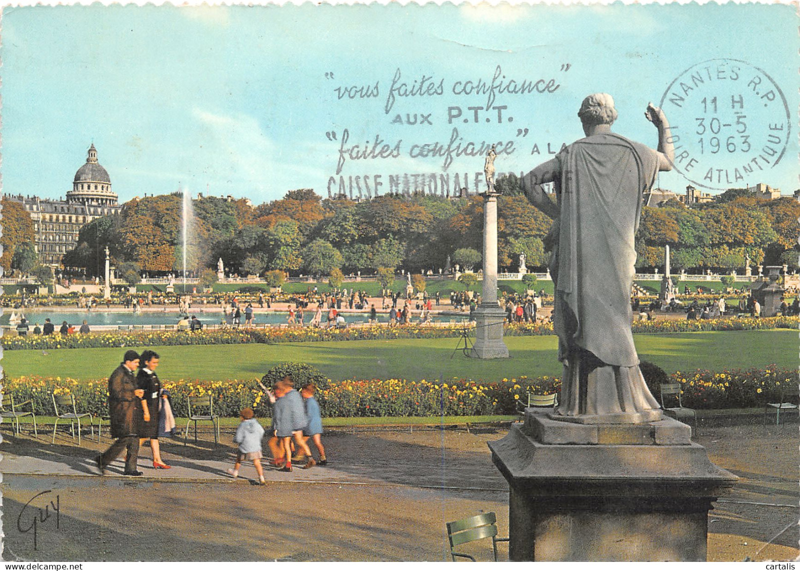 75-PARIS JARDIN DU Luxembourg -N°3830-C/0103 - Otros & Sin Clasificación