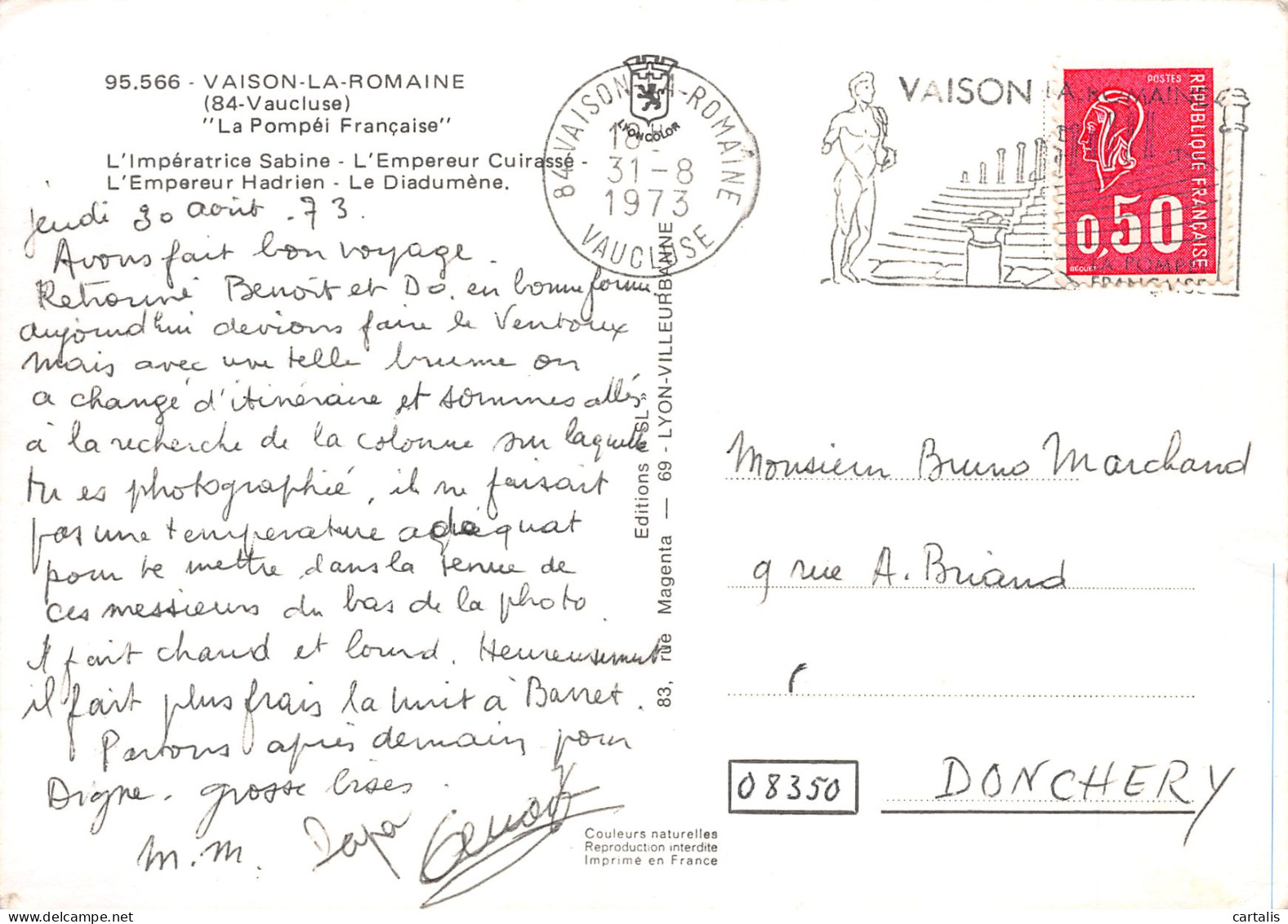 84-VAISON LA ROMAINE-N°3830-B/0303 - Vaison La Romaine