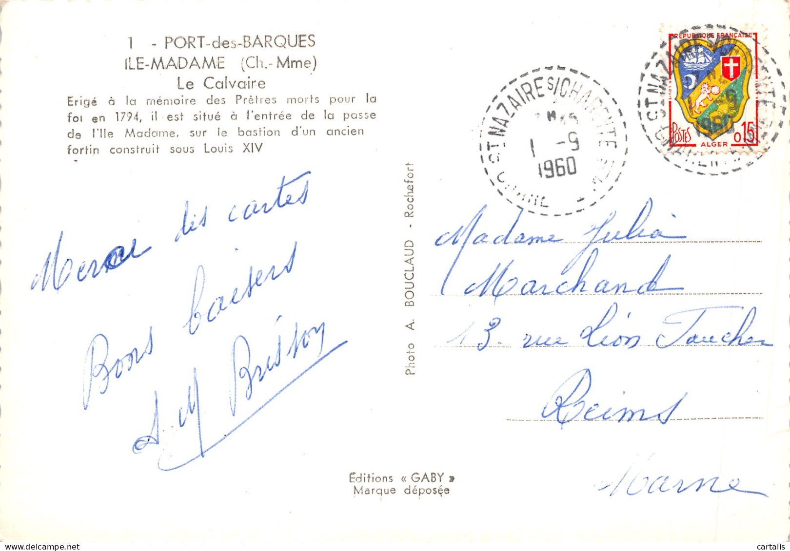 17-PORT DES BARQUES-N°3830-B/0175 - Other & Unclassified