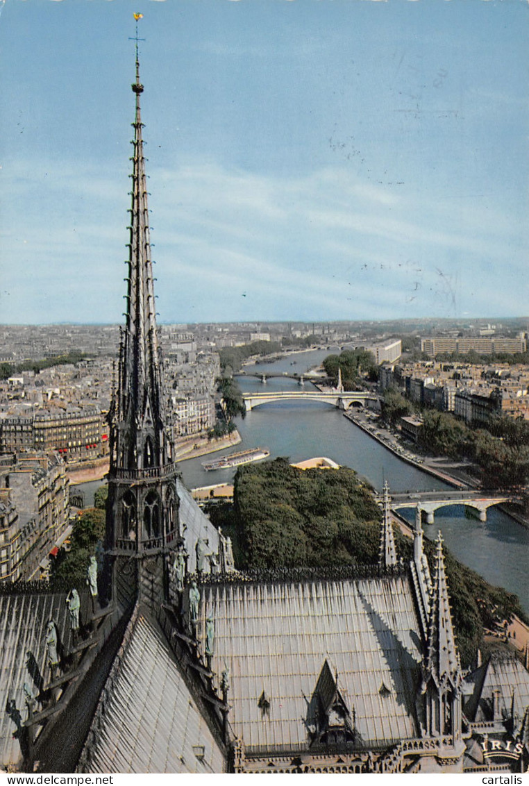 75-PARIS LA FLECHE DE NOTRE DAME-N°3830-B/0169 - Sonstige & Ohne Zuordnung