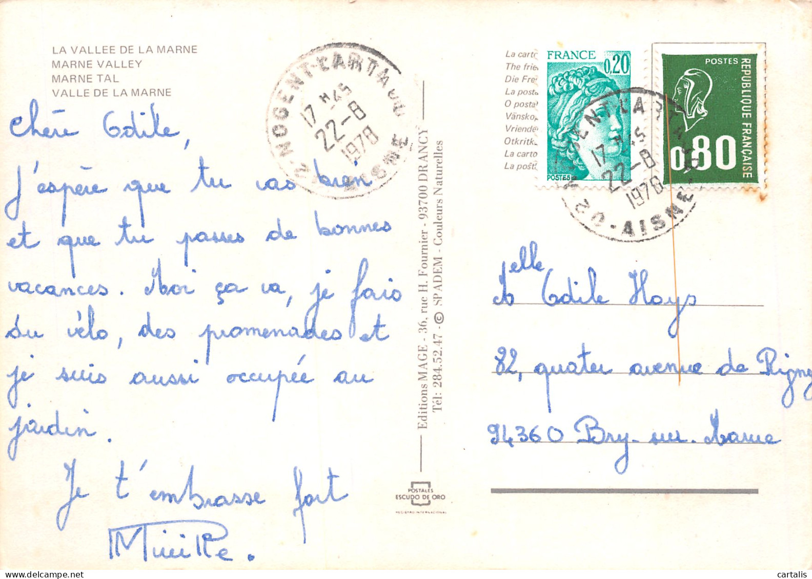 51-VALLEE DE LA MARNE-N°3830-B/0121 - Sonstige & Ohne Zuordnung