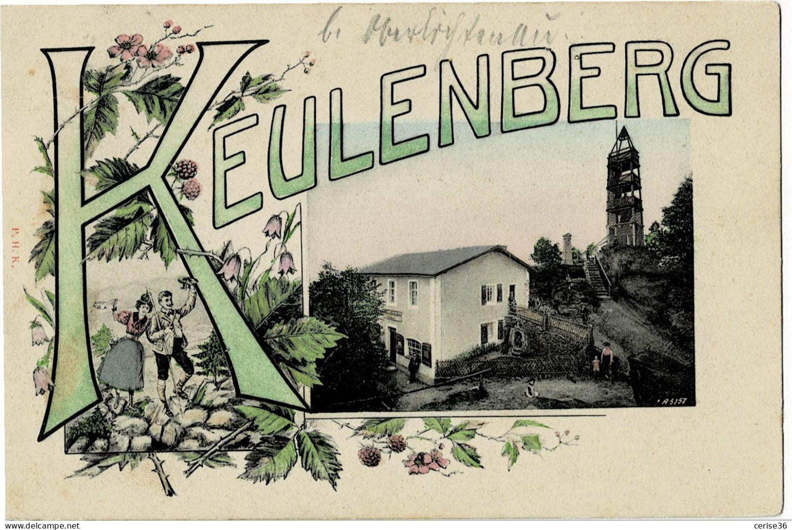 Keulenberg Circulée En 1907 - Andere & Zonder Classificatie