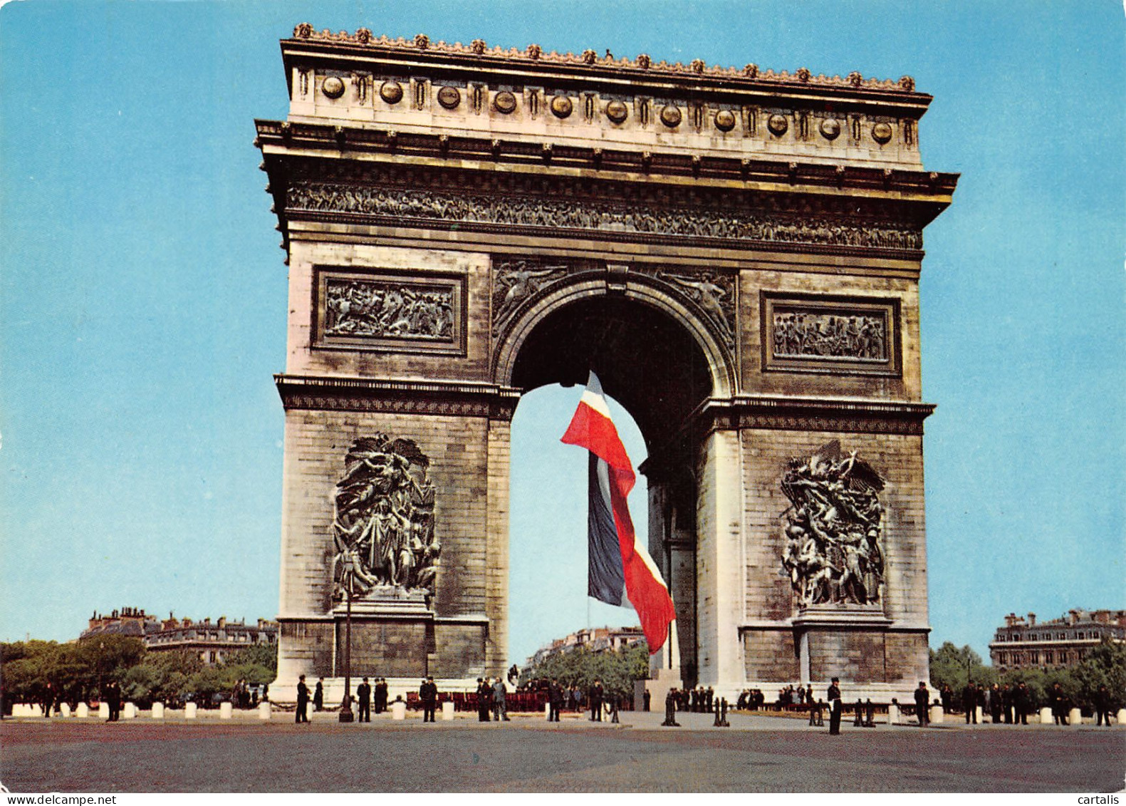 75-PARIS L ARC DE TRIOMPHE-N°3831-A/0335 - Otros & Sin Clasificación