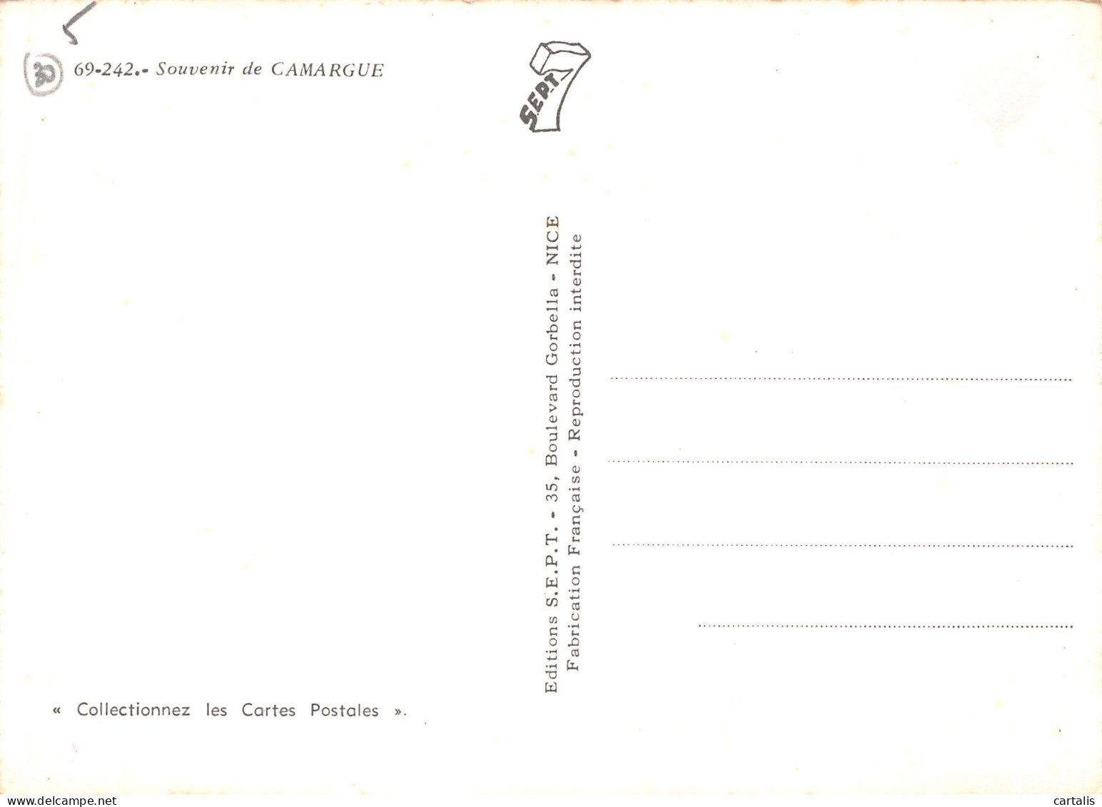 13-EN CAMARGUE-N°3831-A/0097 - Other & Unclassified