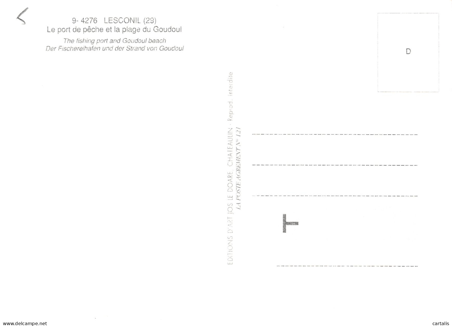 29-LESCONIL-N°3831-A/0107 - Lesconil