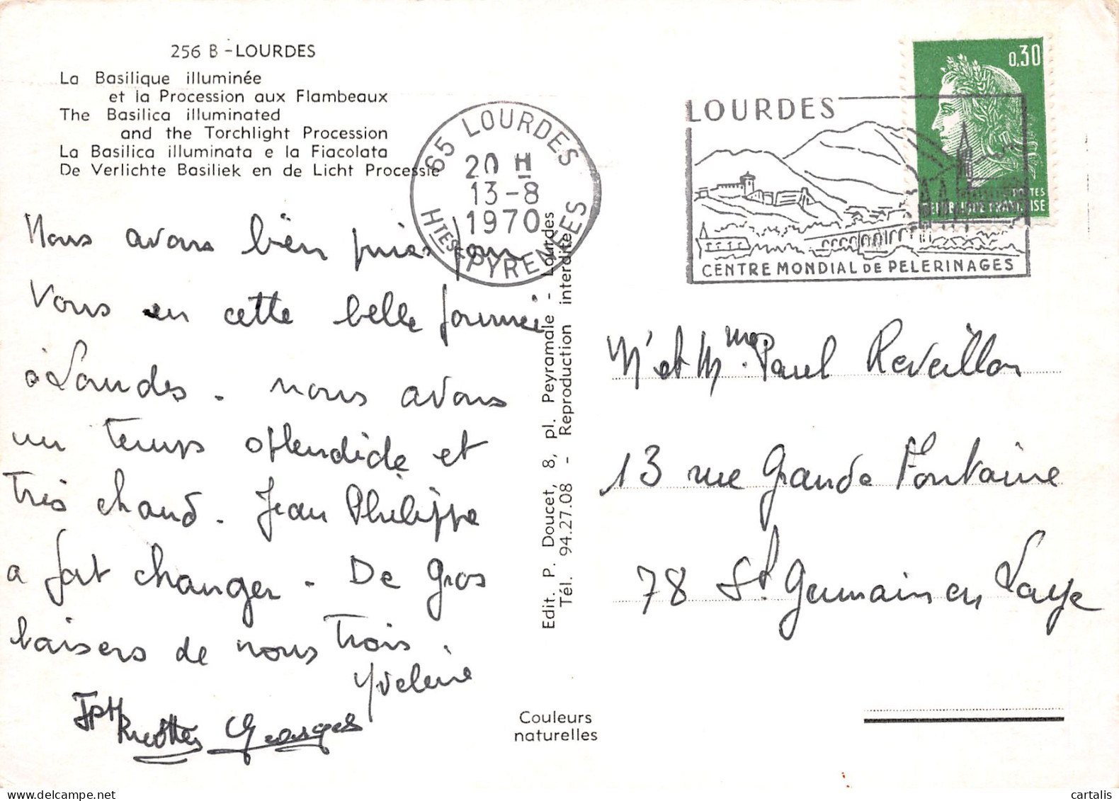 65-LOURDES-N°3831-A/0013 - Lourdes