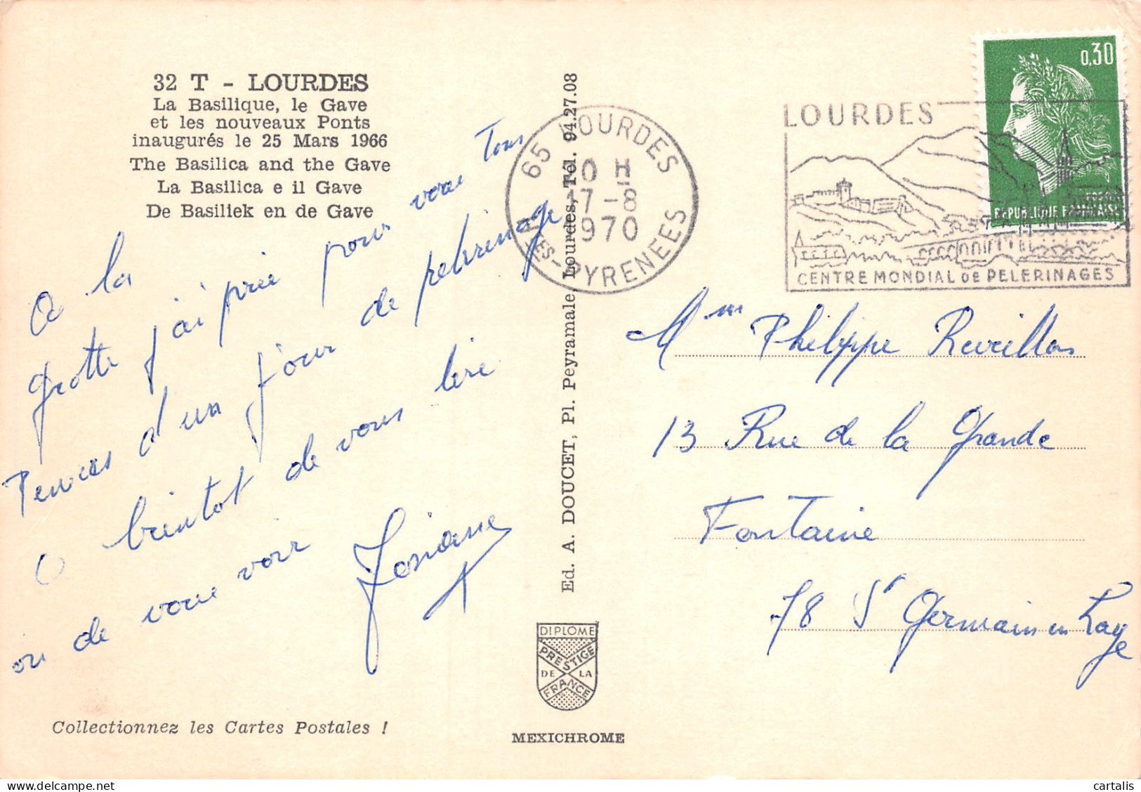 65-LOURDES-N°3831-A/0011 - Lourdes