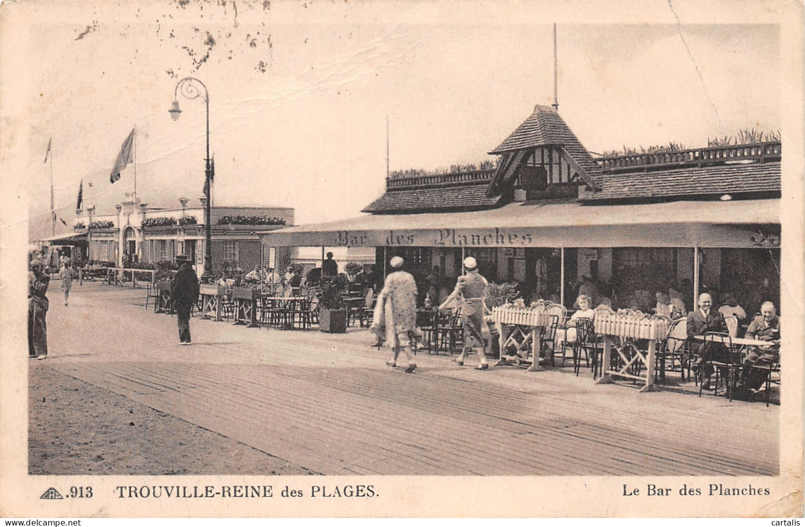 14-TROUVILLE REINE-N°3830-E/0373 - Trouville