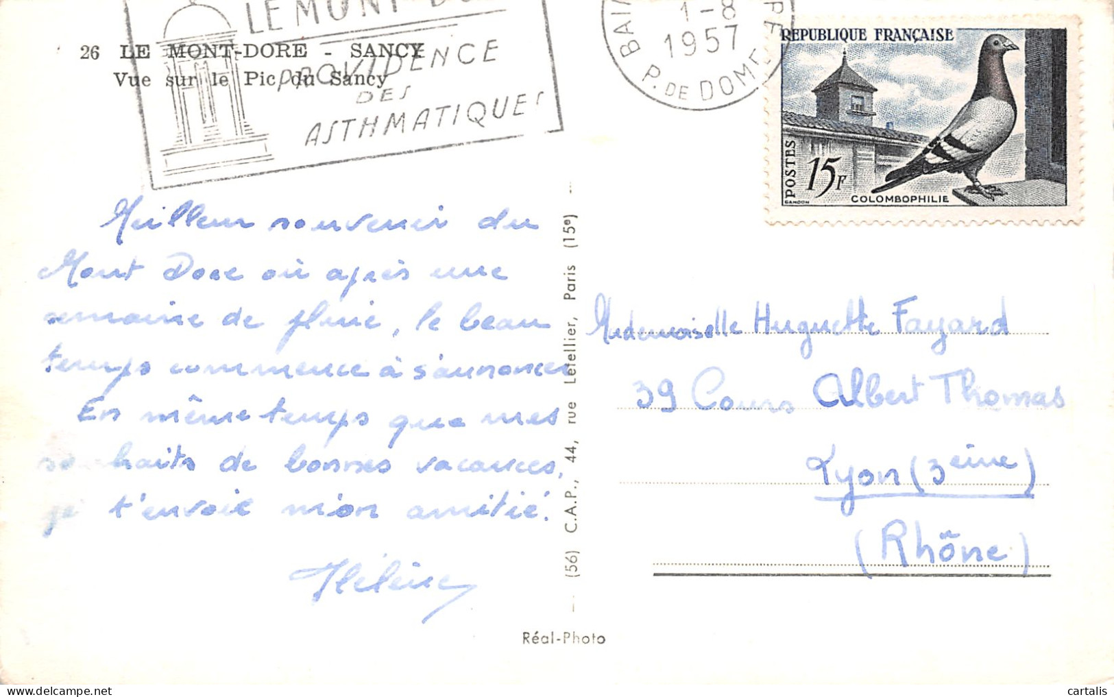 63-LE MONT DORE-N°3830-E/0139 - Le Mont Dore