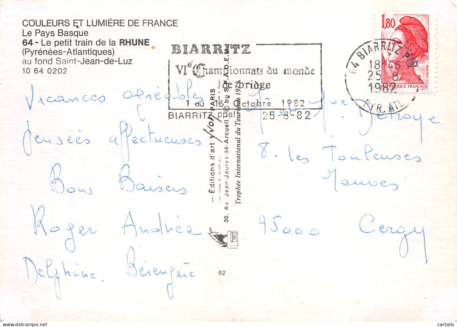 64-LA RHUNE-N°3830-D/0355 - Other & Unclassified