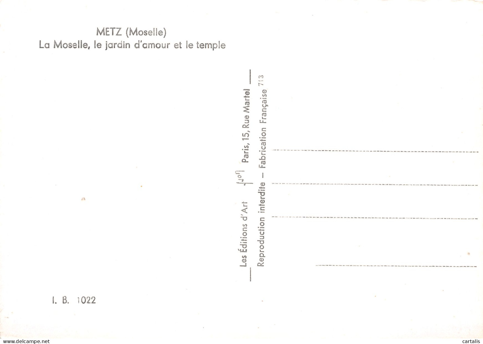 57-METZ-N°3830-D/0239 - Metz