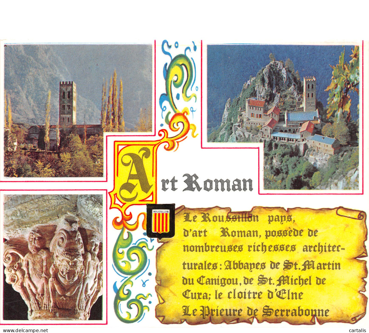 66-ART ROMAN EN ROUSSILLON-N°3831-D/0157 - Altri & Non Classificati