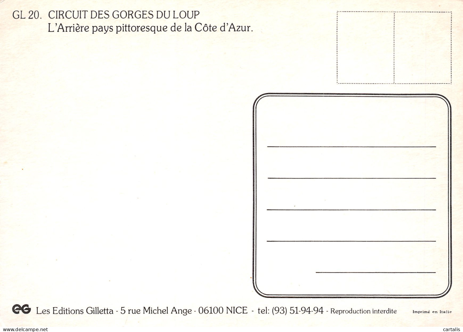 06-GORGES DU LOUP-N°3831-D/0079 - Other & Unclassified