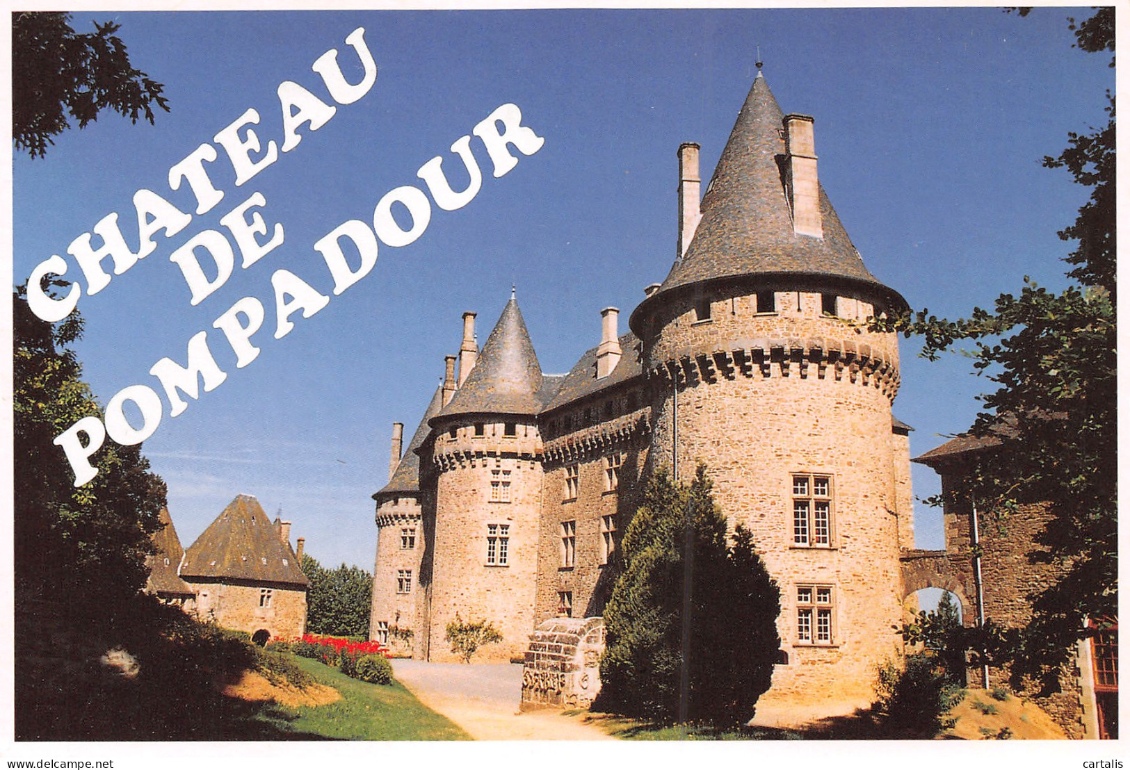 87-CHÂTEAU DE POMPADOUR-N°3831-D/0049 - Other & Unclassified