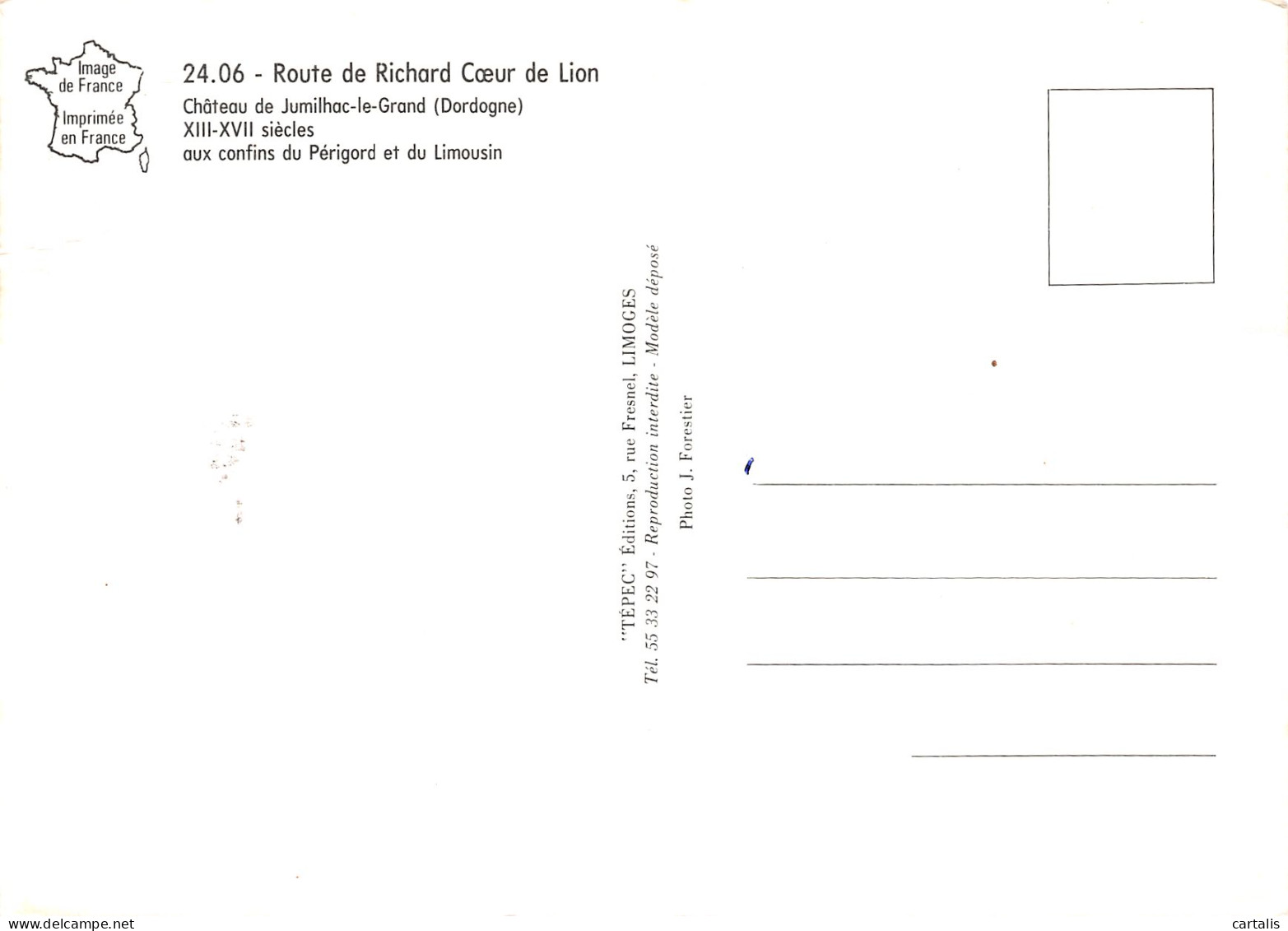 24-JUMILHAC LE GRAND-N°3831-D/0051 - Andere & Zonder Classificatie