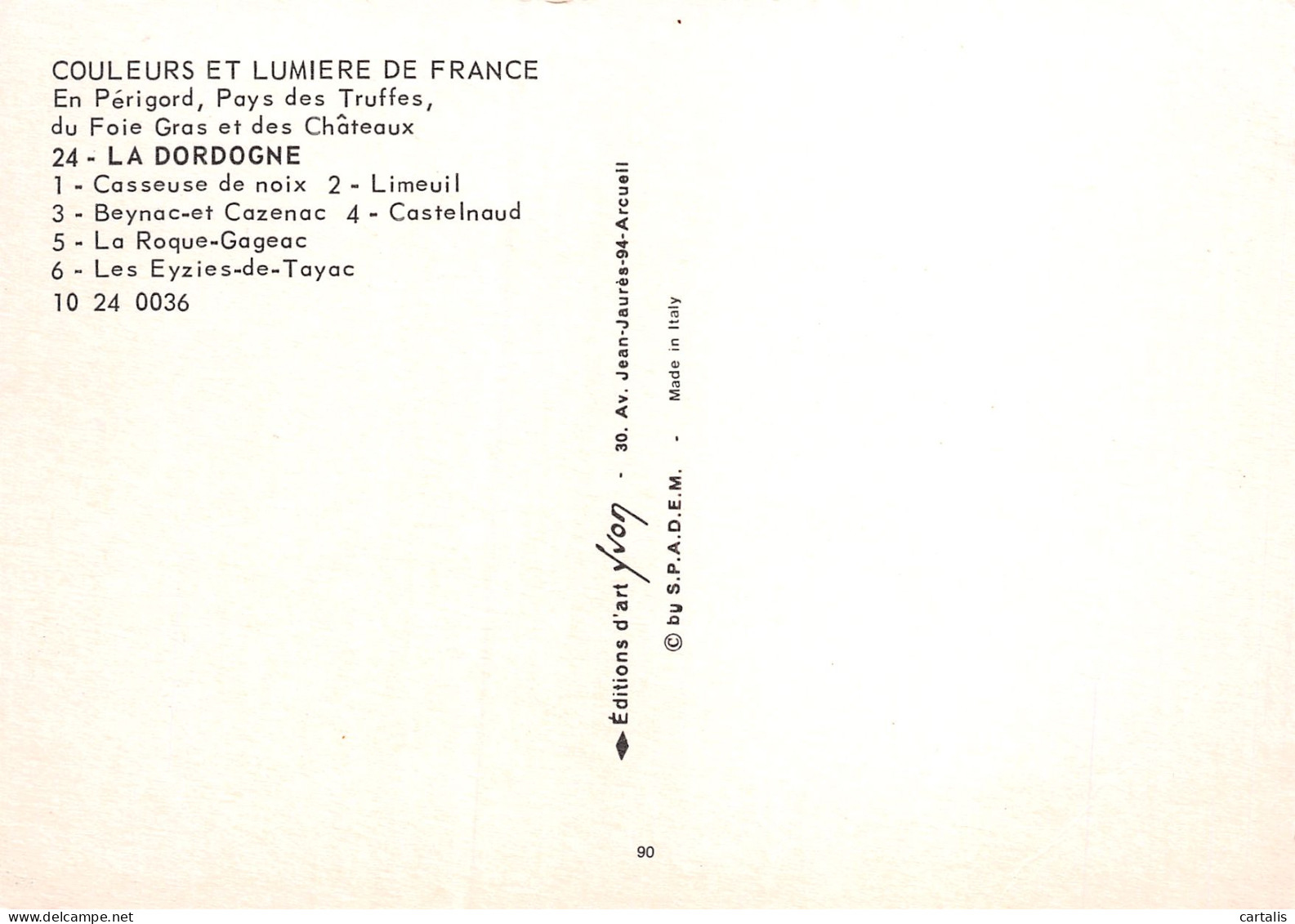 24-LA DORDOGNE MULTI VUES-N°3831-D/0019 - Other & Unclassified