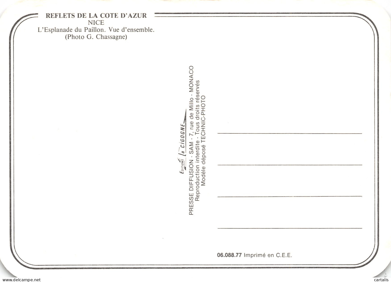 06-NICE-N°3831-D/0007 - Sonstige & Ohne Zuordnung