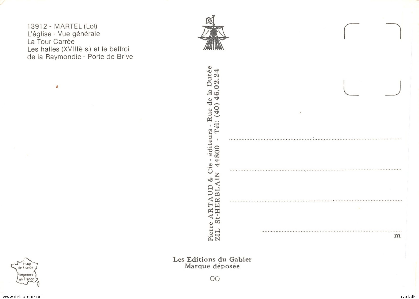 46-MARTEL-N°3831-C/0377 - Otros & Sin Clasificación