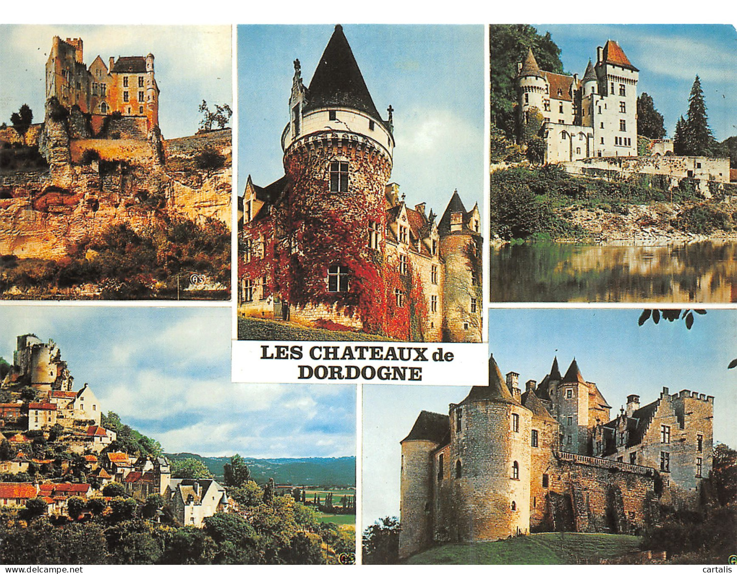 24-CHATEAUX DE LA DORDOGNE-N°3831-C/0365 - Sonstige & Ohne Zuordnung