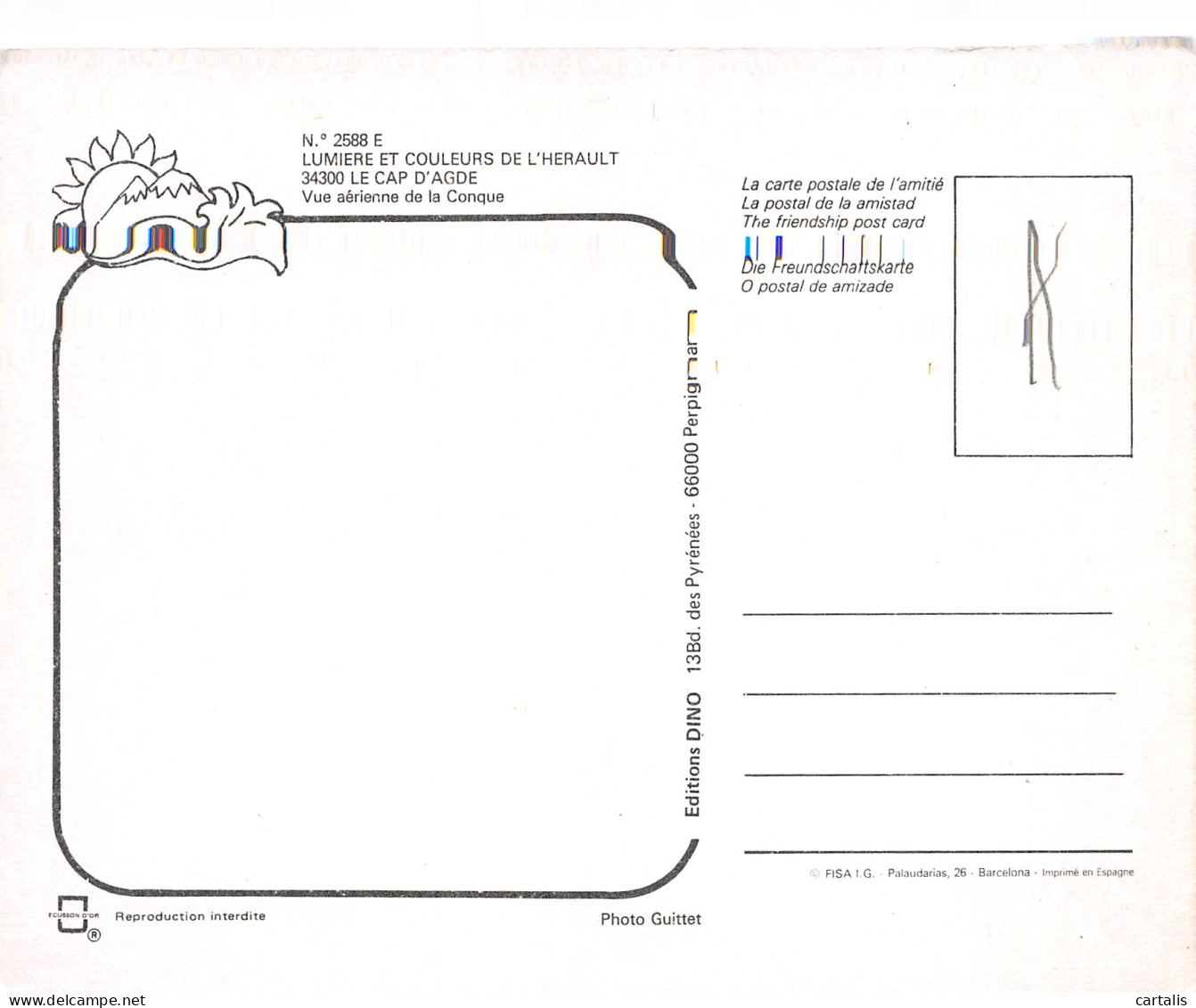 34-LE CAP D AGDE-N°3831-C/0107 - Sonstige & Ohne Zuordnung