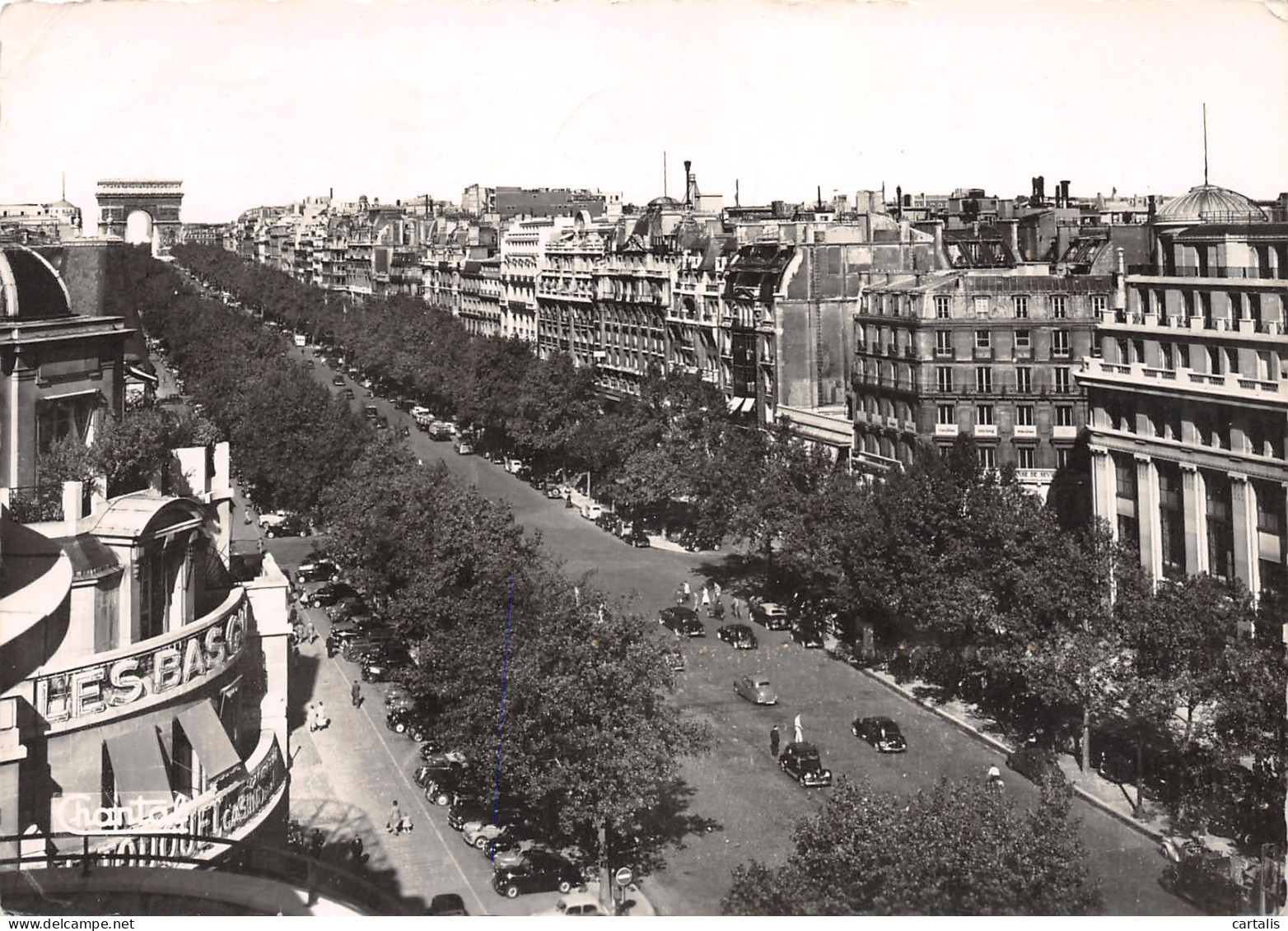 75-PARIS AVENUE DES CHAMPS ELYSEES-N°3831-C/0007 - Otros & Sin Clasificación