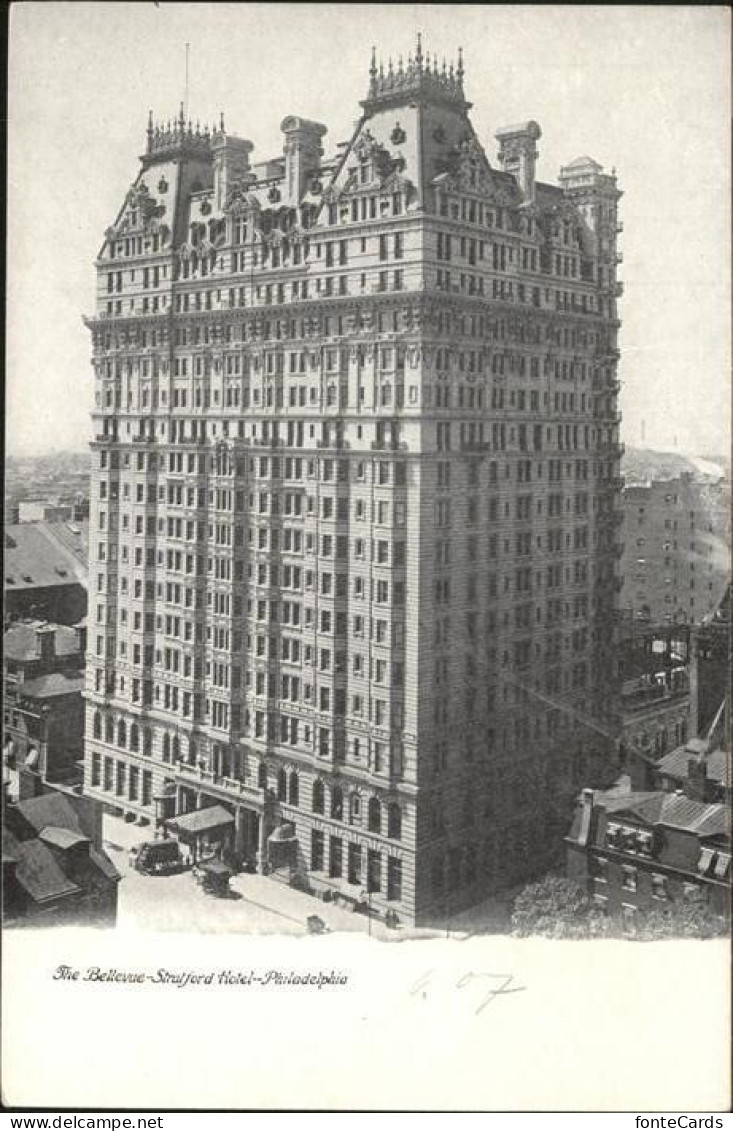 11329012 Philadelphia Pennsylvania The Bellevue Stratford Hotel Philadelphia Pen - Other & Unclassified