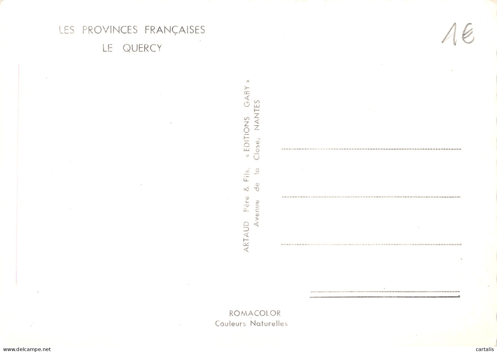 46-LE QUERCY-N°3831-B/0355 - Sonstige & Ohne Zuordnung