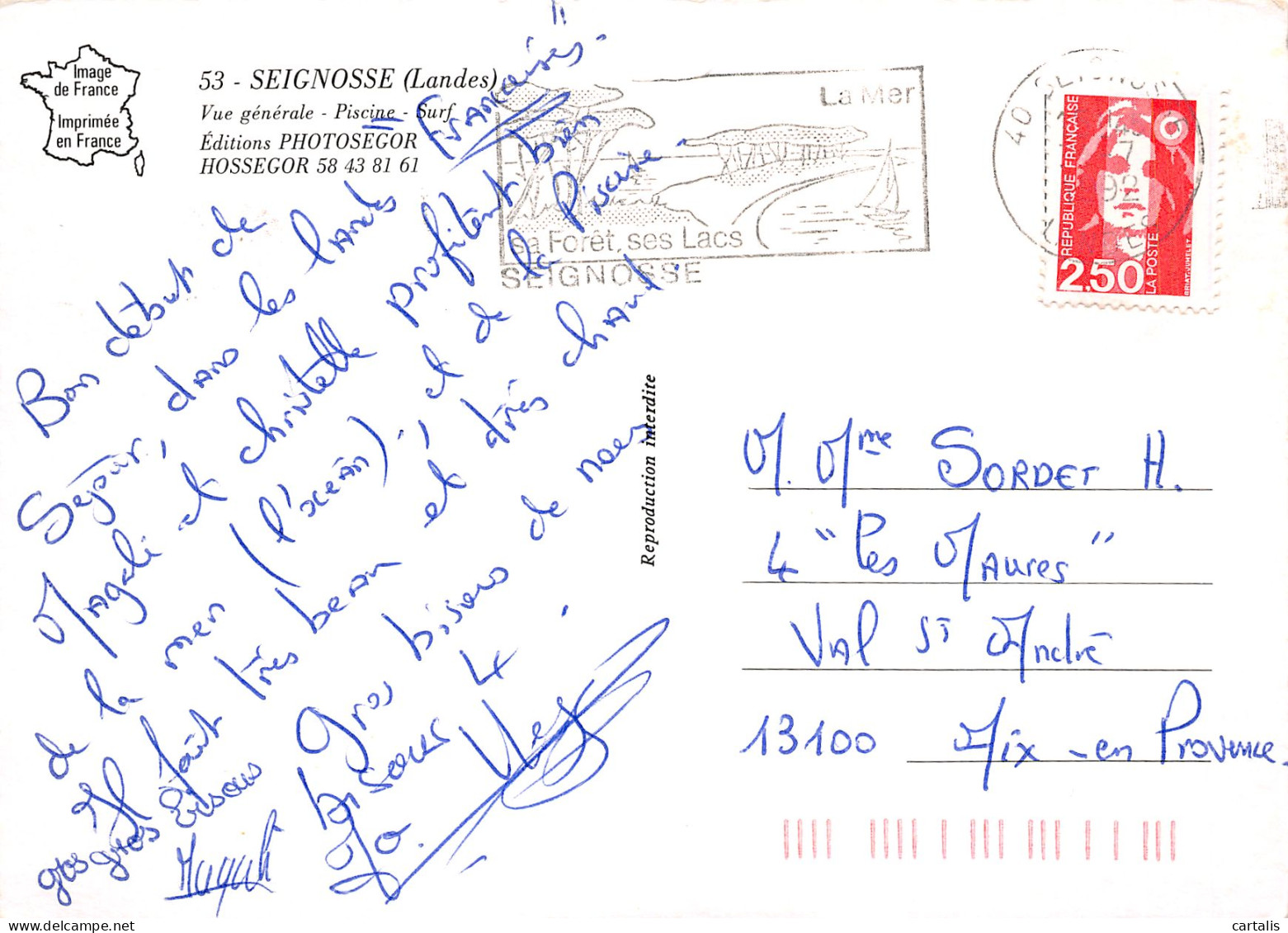 40-SEIGNOSSE-N°3831-B/0299 - Other & Unclassified