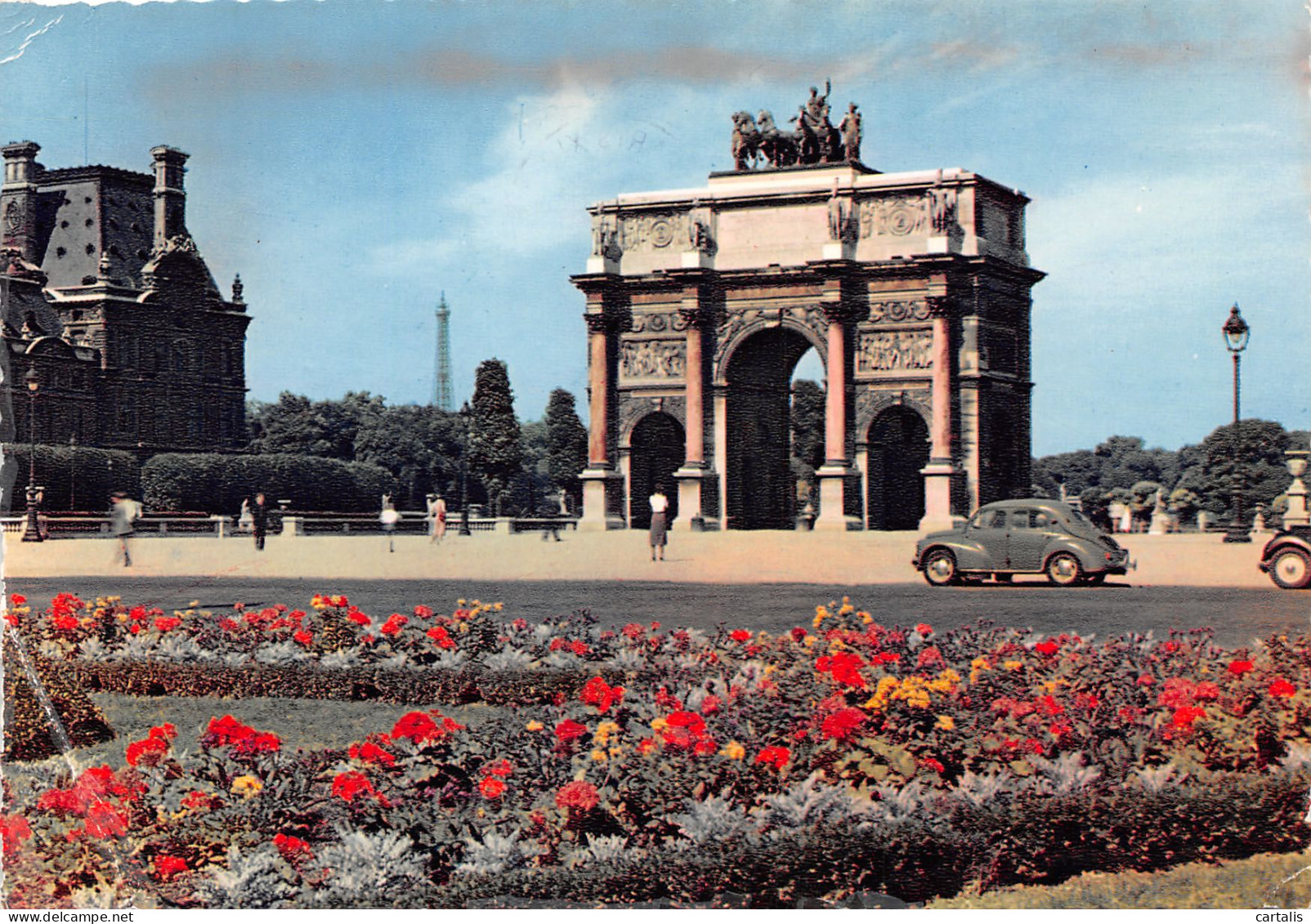 75-PARIS L ARC DE TRIOMPHE-N°3831-B/0177 - Sonstige & Ohne Zuordnung