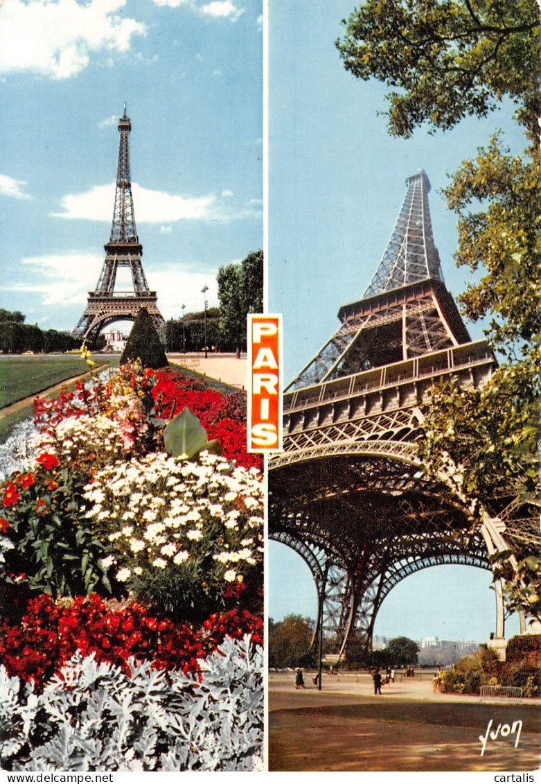 75-PARIS LA TOUR EIFFEL-N°3831-B/0185 - Andere & Zonder Classificatie