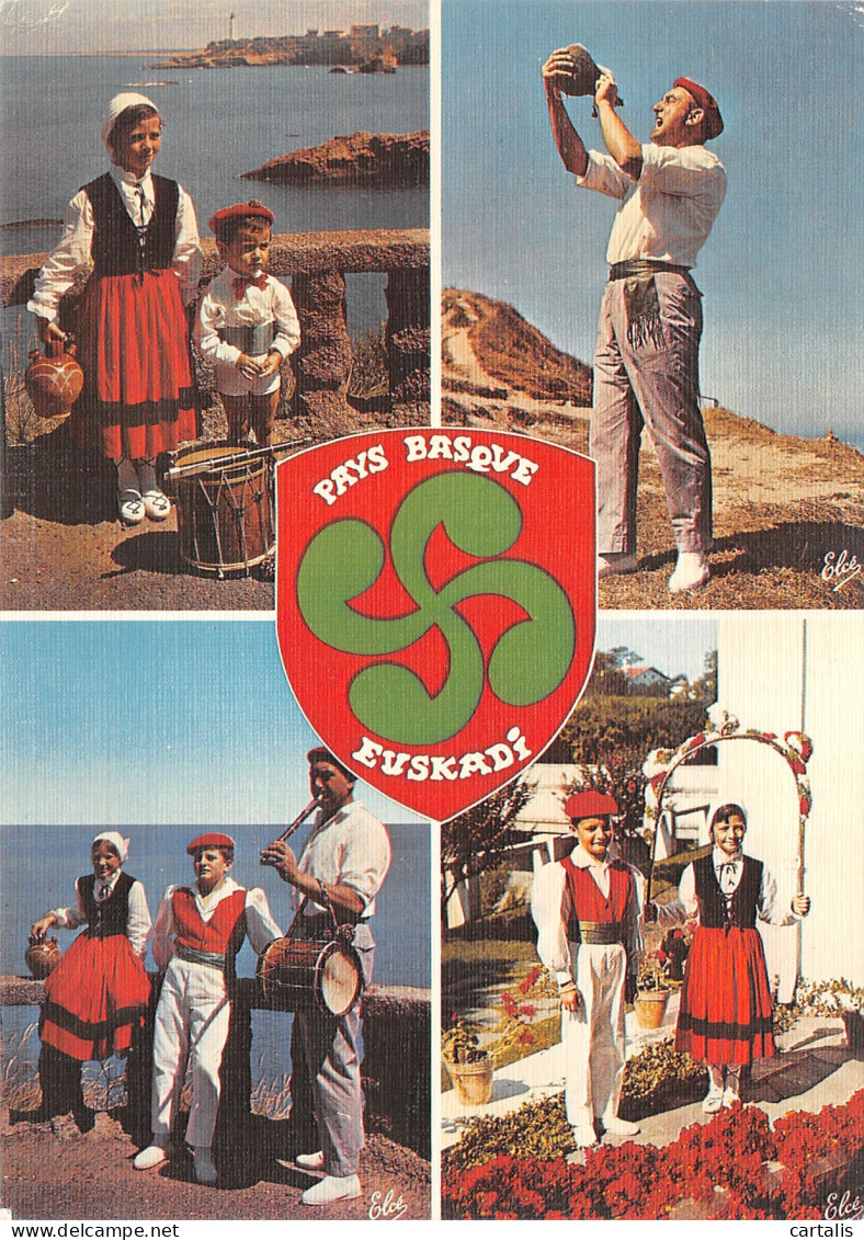 64-FOLKLORE BASQUE-N°3831-B/0153 - Other & Unclassified