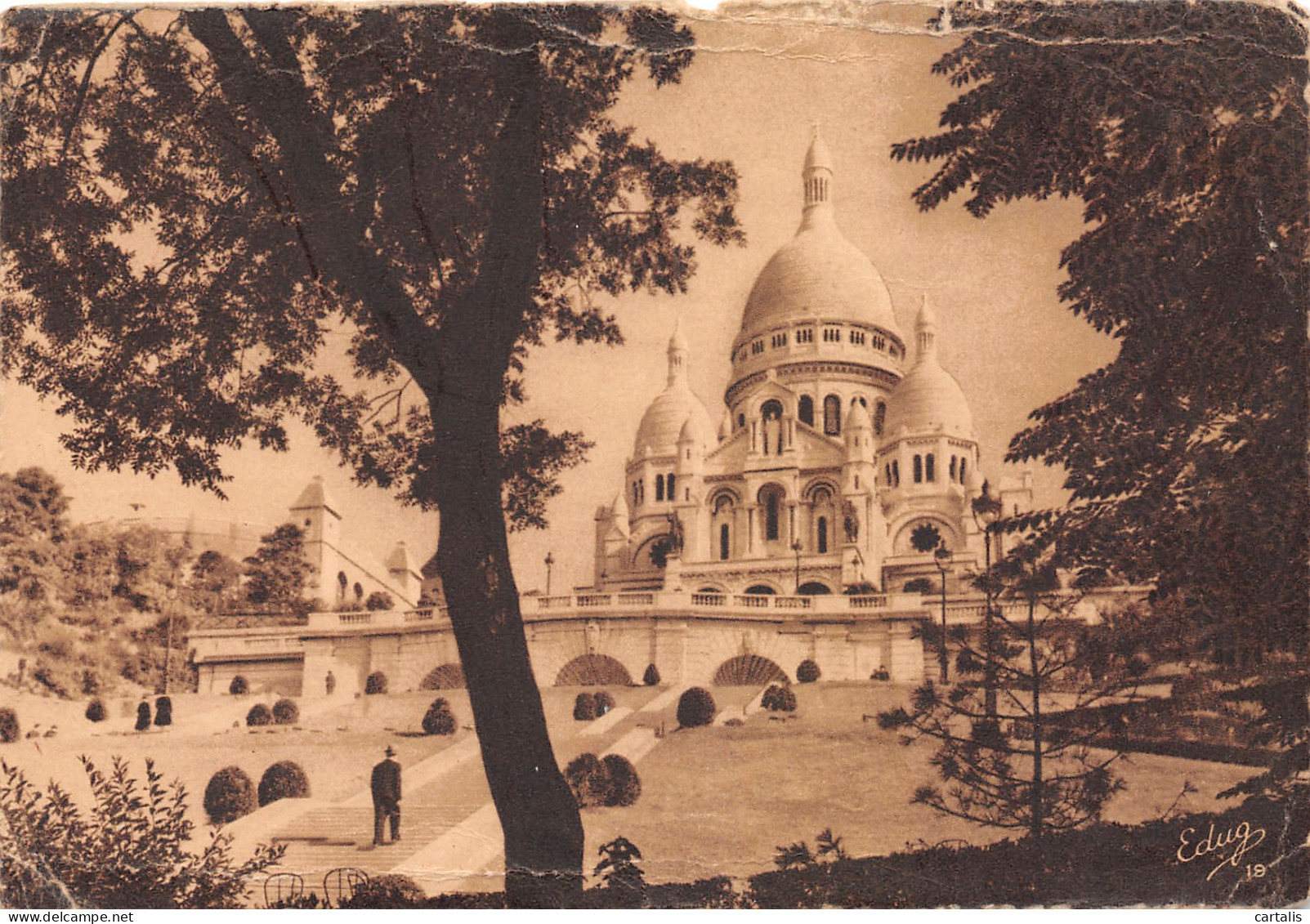 75-PARIS LE SACRE CŒUR-N°3831-B/0109 - Autres & Non Classés