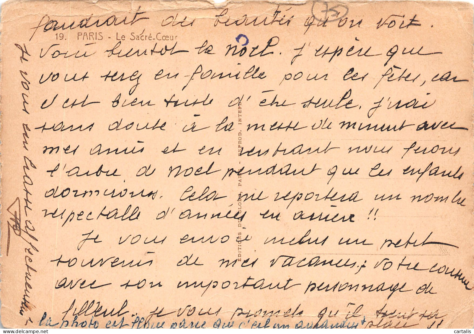 75-PARIS LE SACRE CŒUR-N°3831-B/0109 - Autres & Non Classés