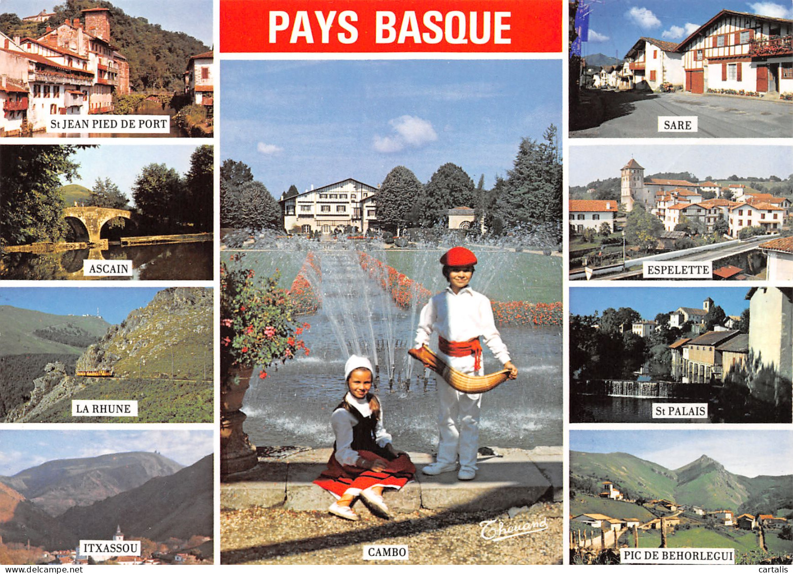 64-PAYS BASQUE MULTI VUES-N°3831-B/0081 - Sonstige & Ohne Zuordnung