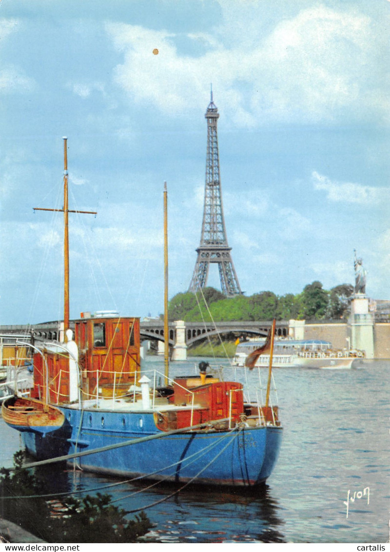 75-PARIS LA TOUR EIFFEL-N°3832-B/0019 - Sonstige & Ohne Zuordnung