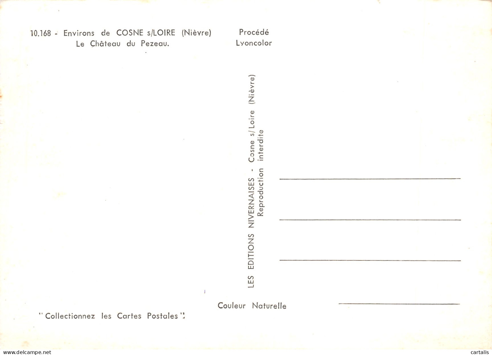 58-PEZEAU-N°3832-A/0345 - Sonstige & Ohne Zuordnung