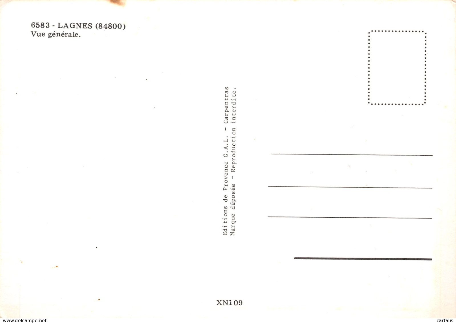 84-LAGNES-N°3832-A/0225 - Sonstige & Ohne Zuordnung